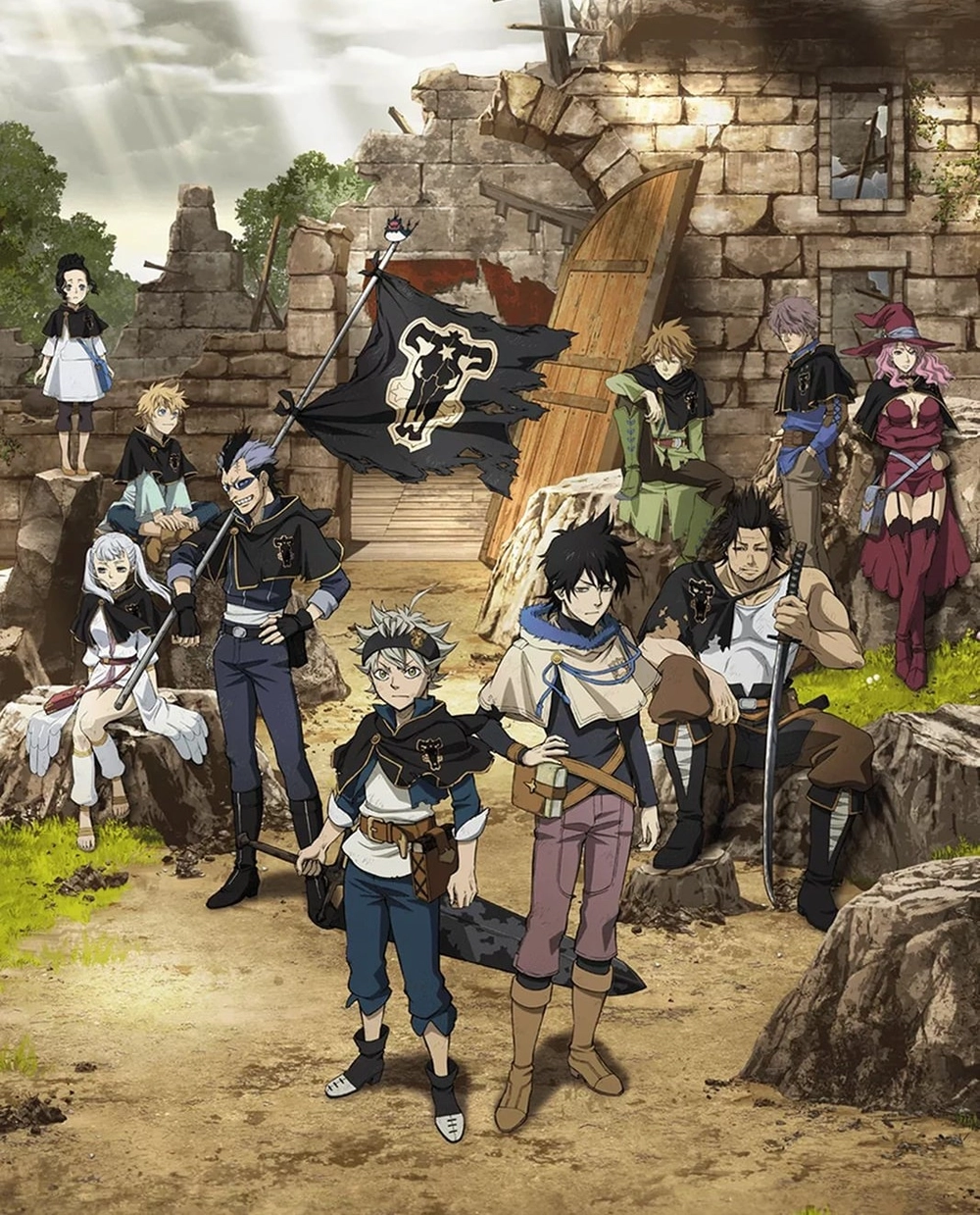 ảnh black clover phiên bản anime 