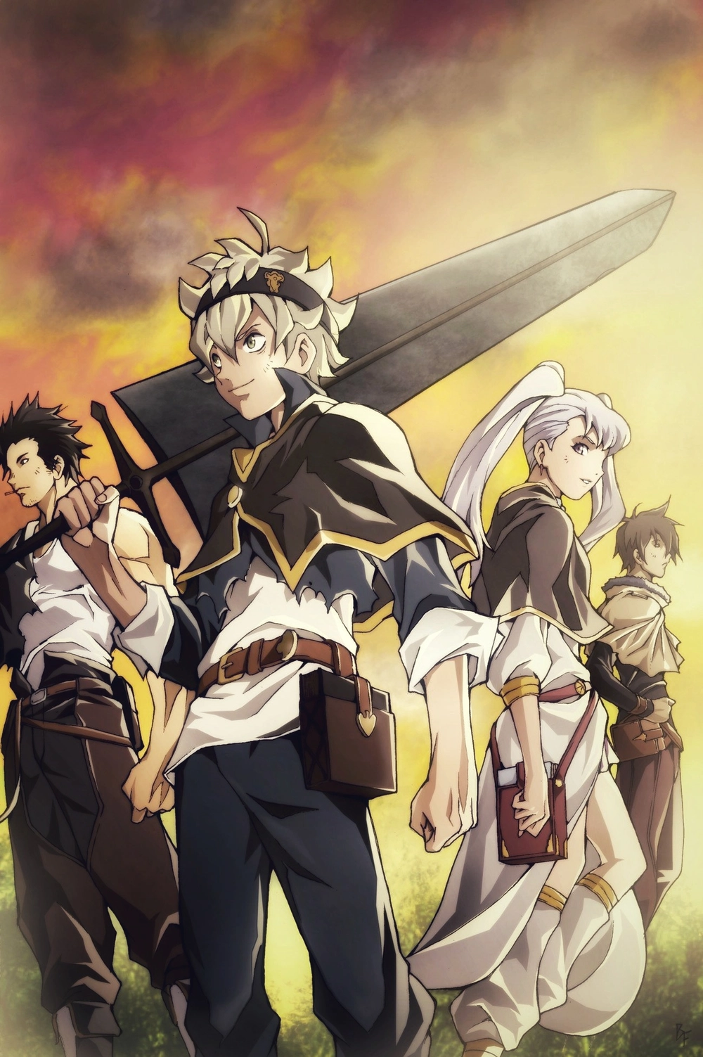 ảnh black clover anime cool ngầu 