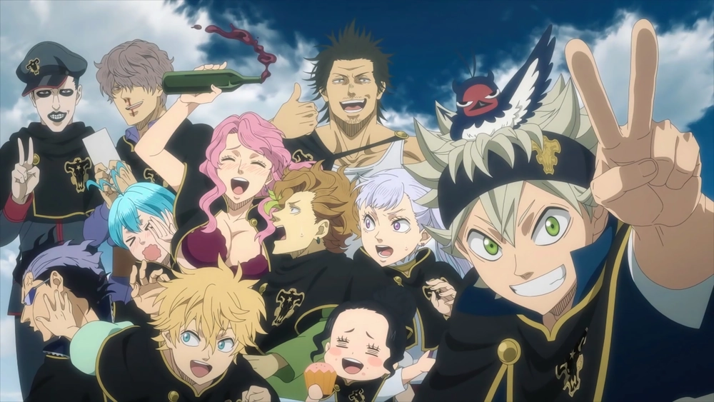 ảnh black clover anime cute 