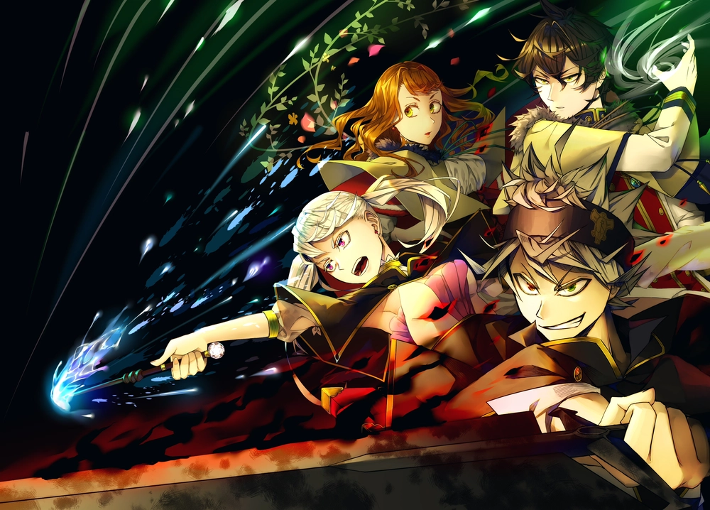 hình nền black clover anime 4k siêu nét 
