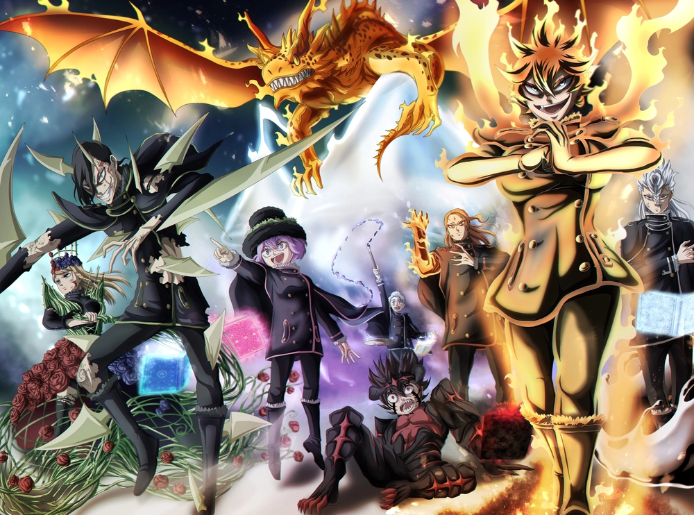 hình ảnh black clover độc đáo 