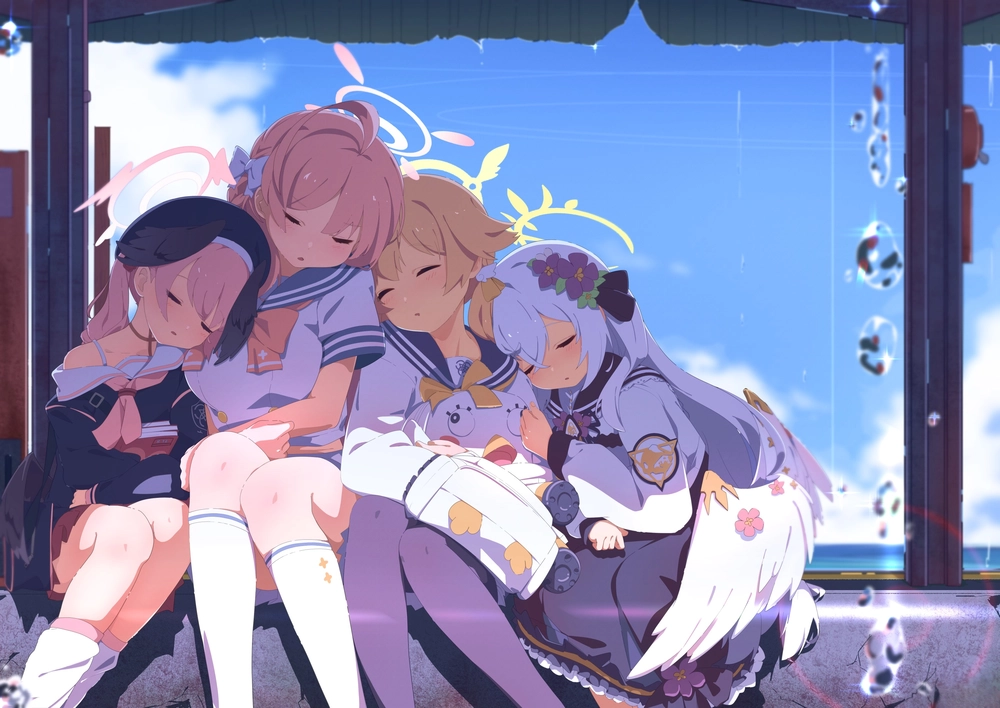ảnh anime blue archive girl xinh