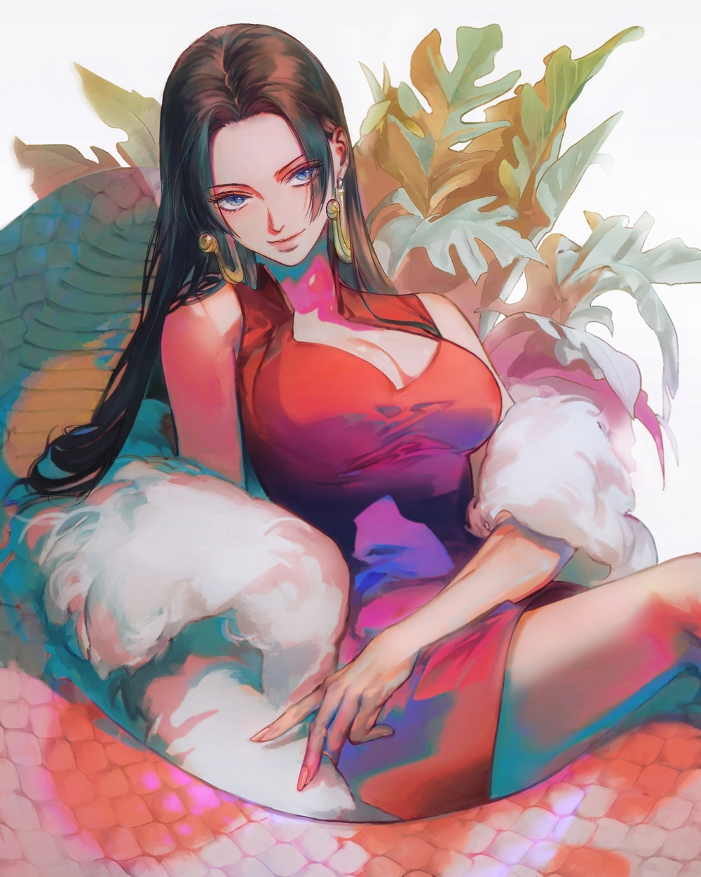 hình ảnh boa hancock quyến rũ 