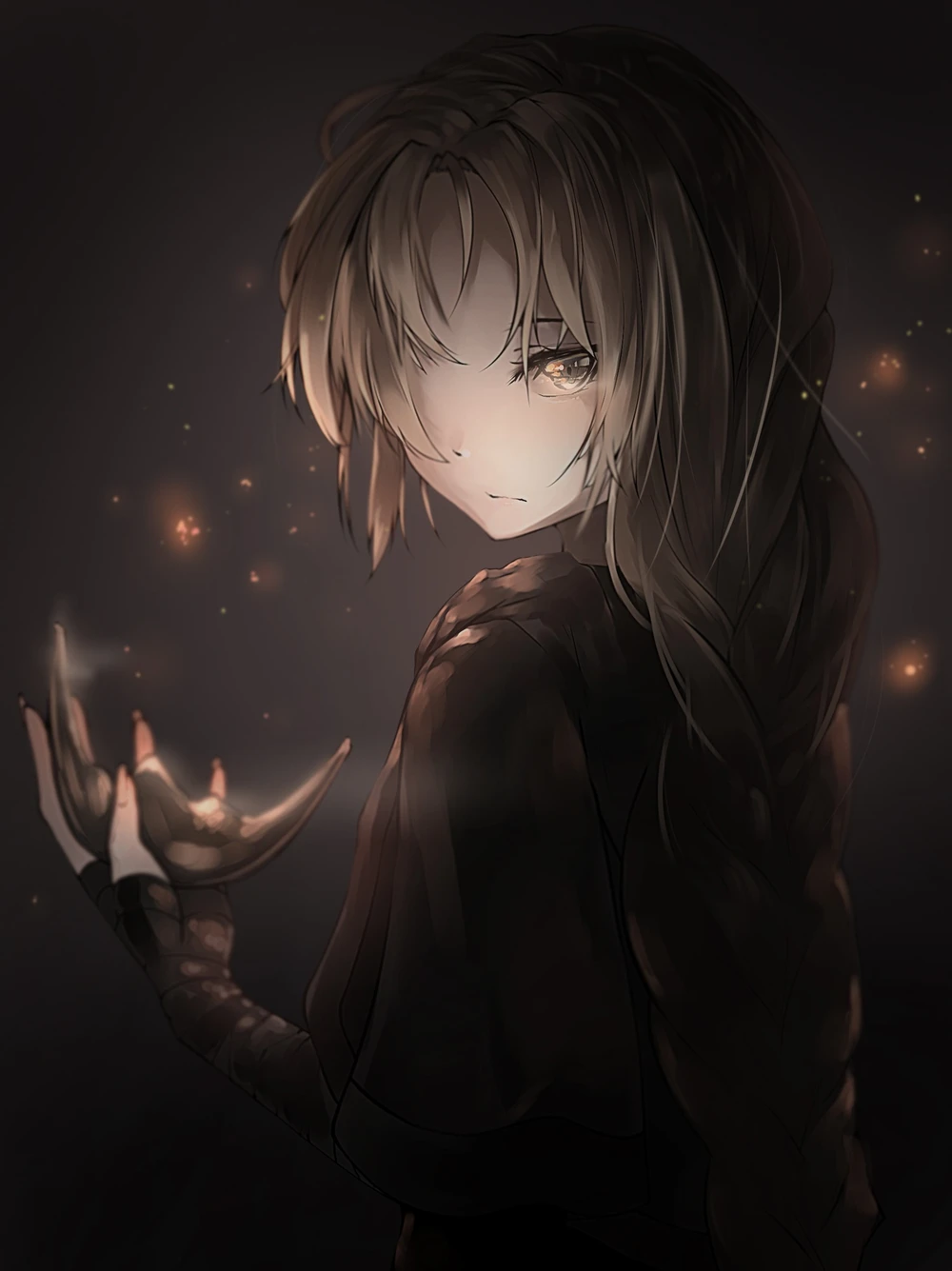 ảnh dark anime 4k nổi bật phong cách u ám 