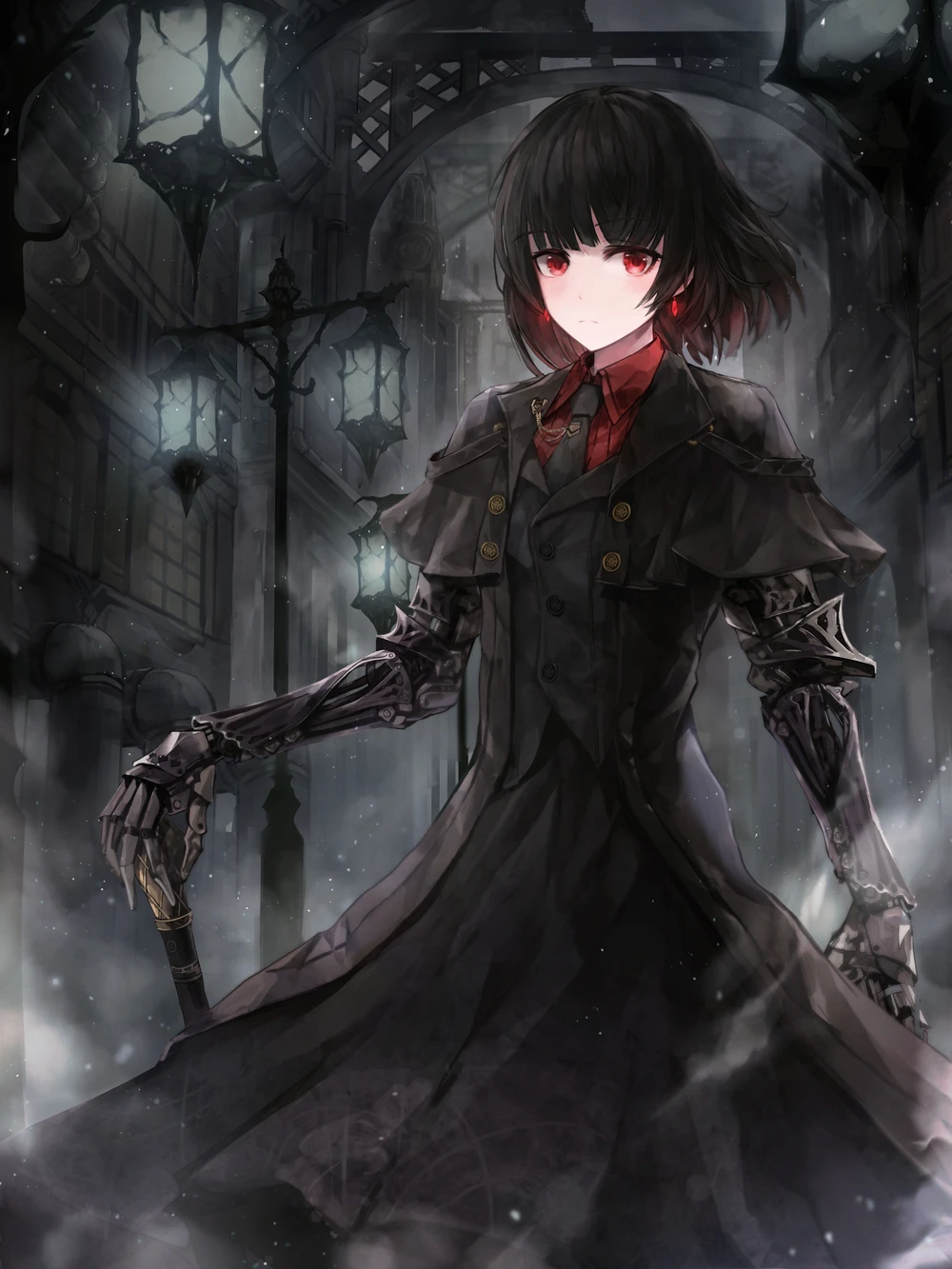 ảnh dark anime độc đáo và đầy cá tính 