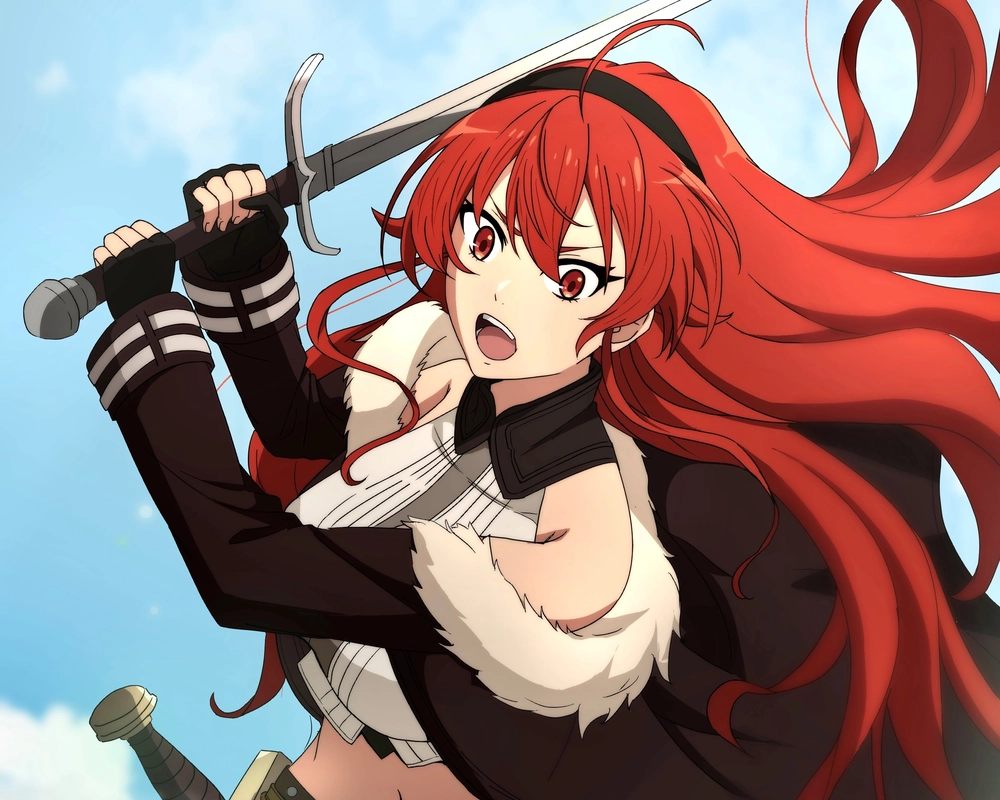 ảnh anime mushoku tensei eris 