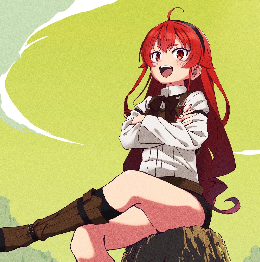 ảnh anime eris boreas mặc giáp 