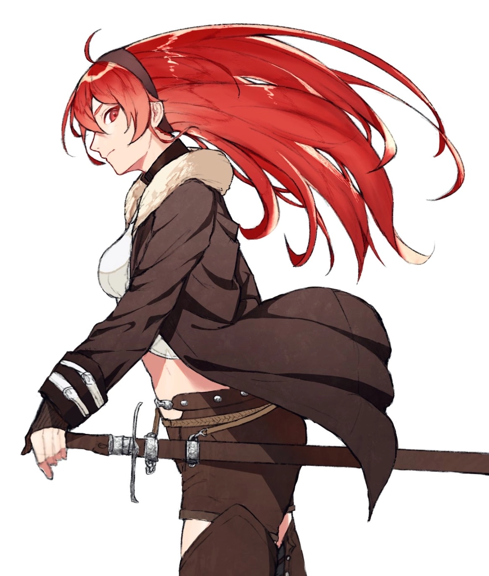 hình anime eris boreas tay cầm kiếm 