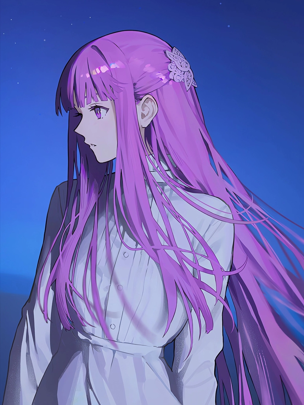 ảnh fern anime dễ thương 