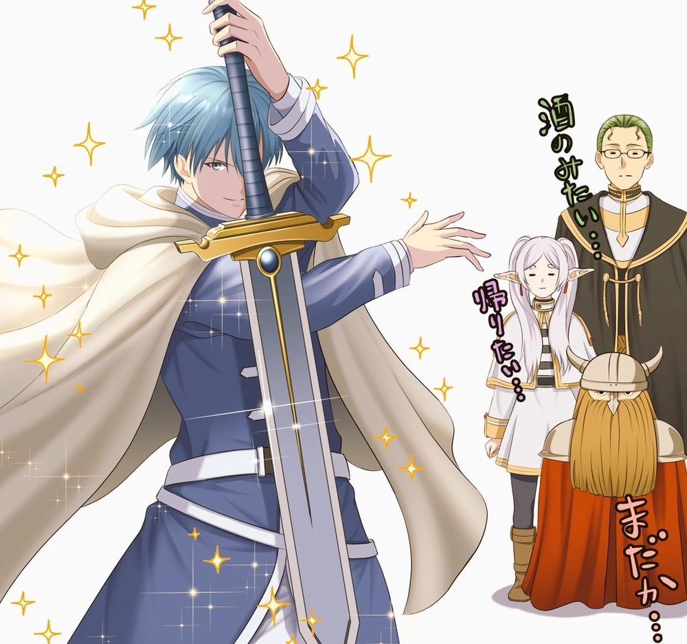 ảnh himmel anime phong cách nhật bản 