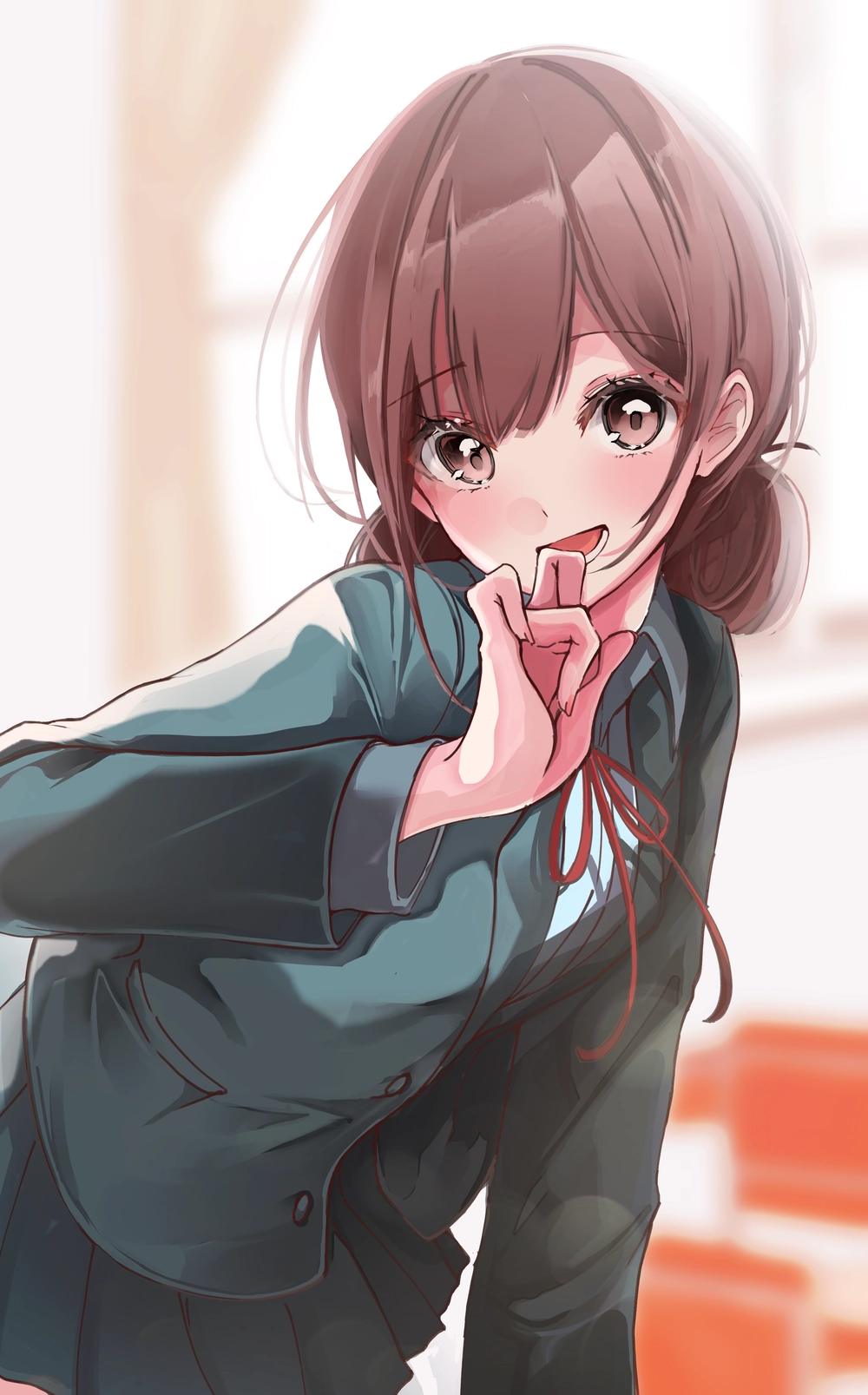 hina chono mắt hồng blue box