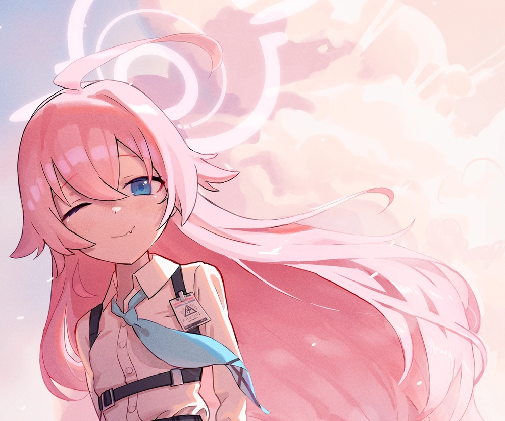 Hoshino anime cute Blue Archive 