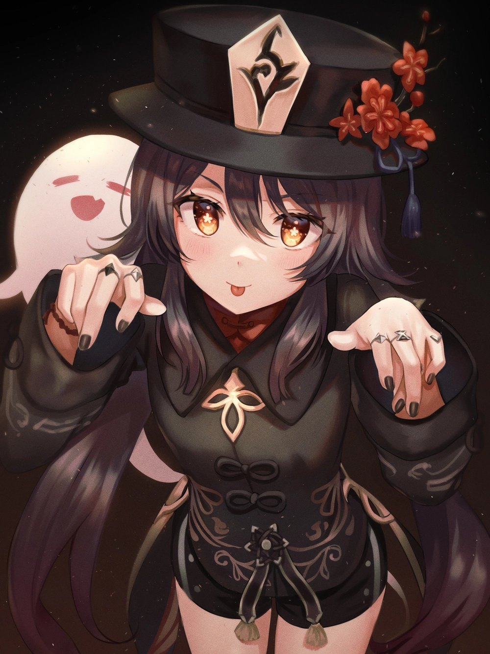 ảnh anime hutao chibi 