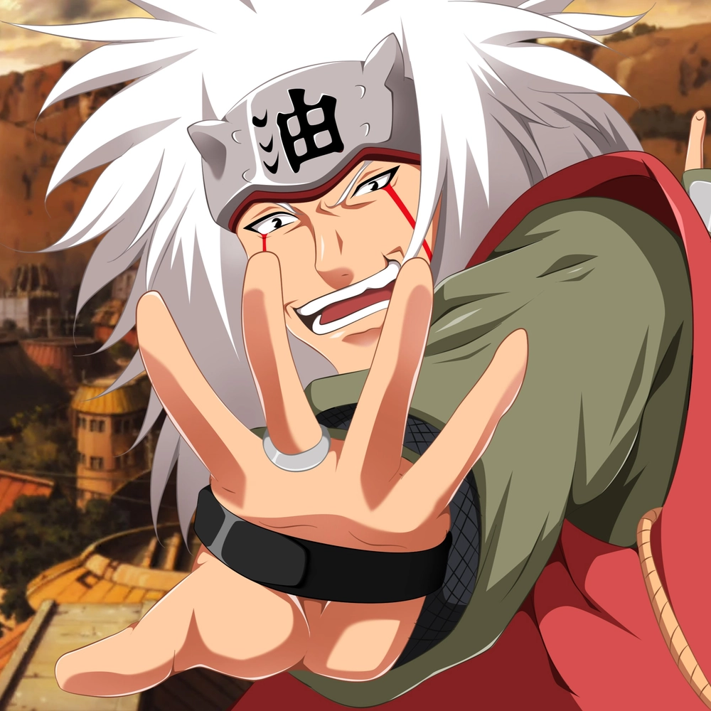 ảnh Jiraiya trong quá khứ thời trẻ 