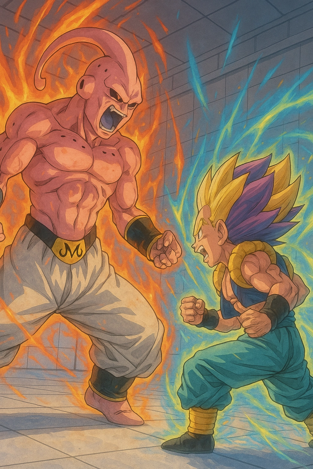 majin buu gohan 