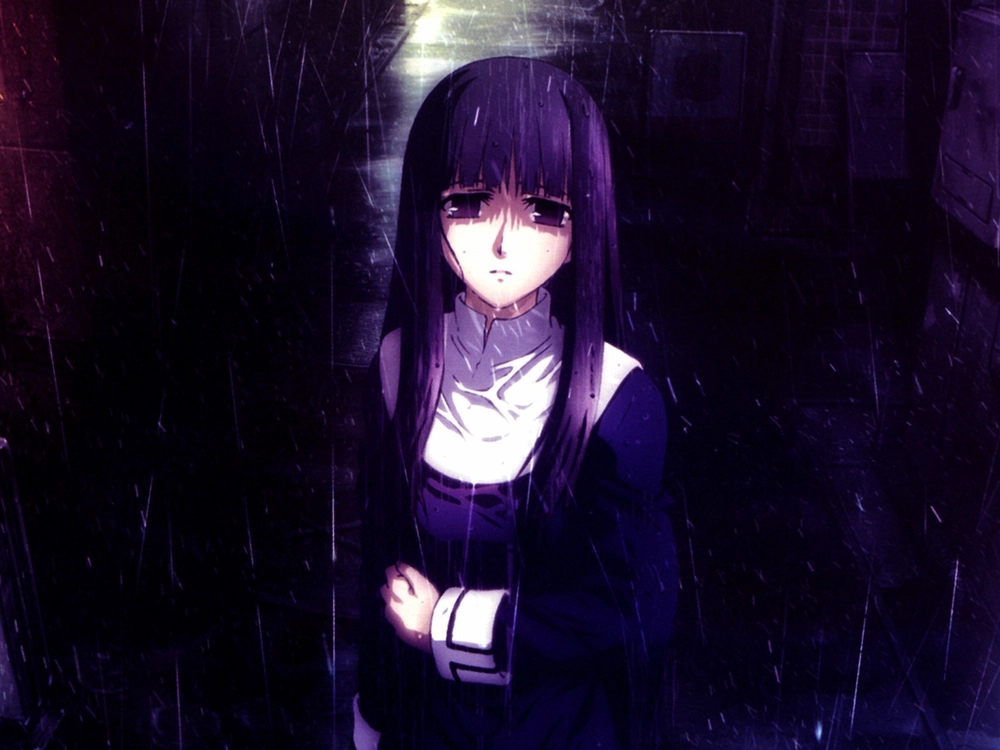 ảnh mưa anime cảnh chia tay 