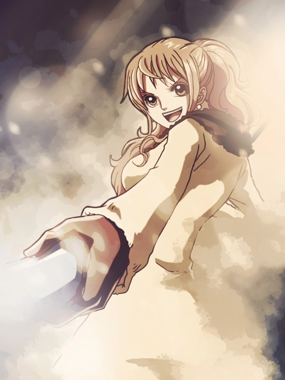 hình nami trong anime one piece 