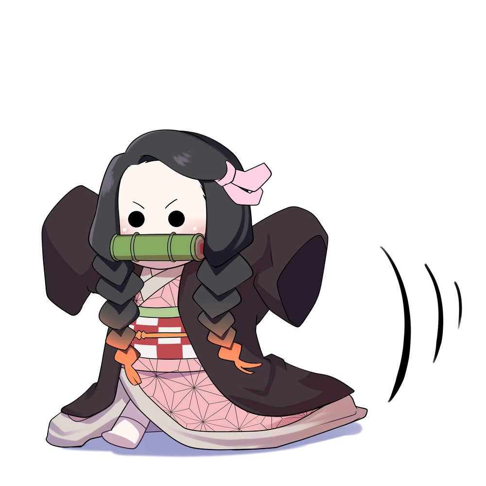nezuko chibi dễ thương 