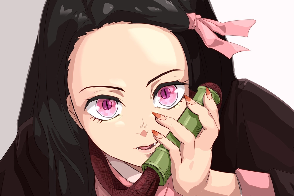 ảnh nezuko anime kimetsu no yaiba 