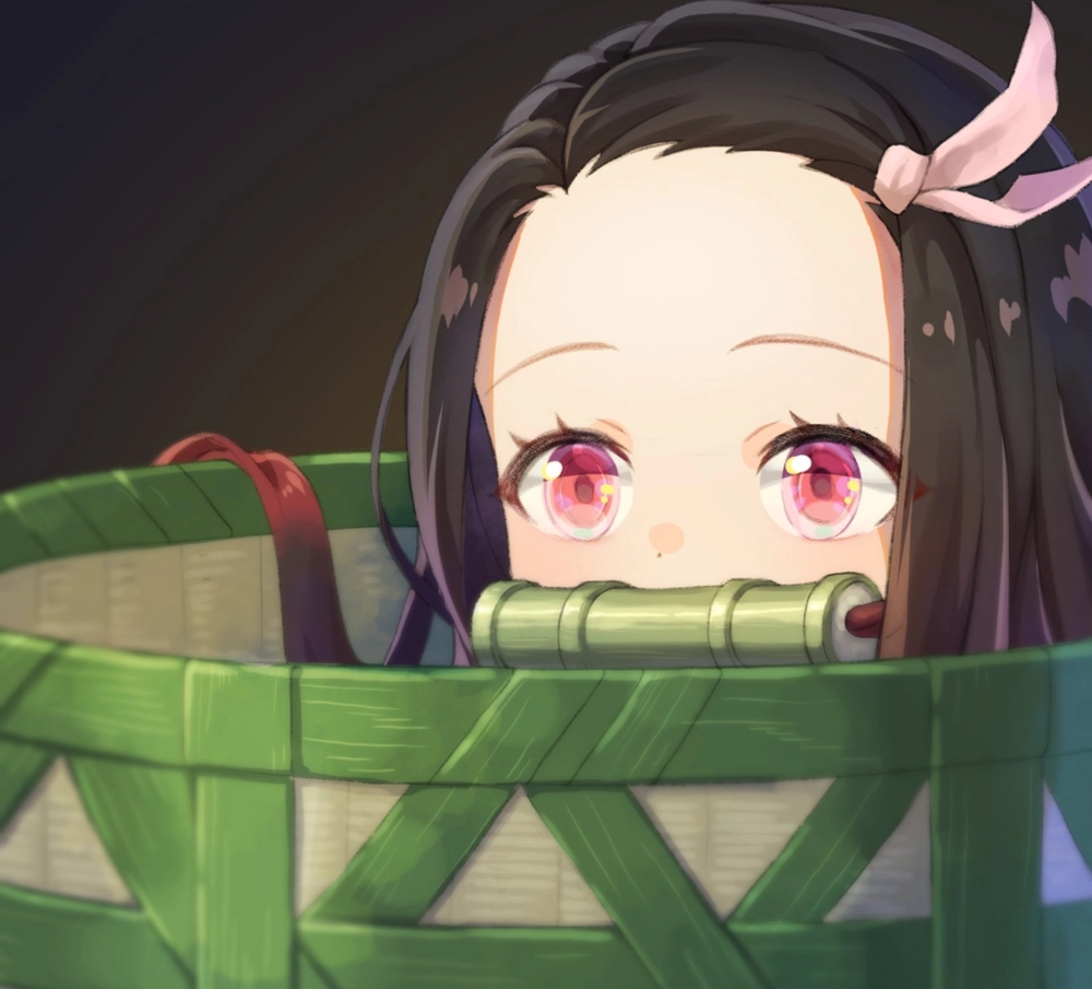 nezuko ảnh chibi 