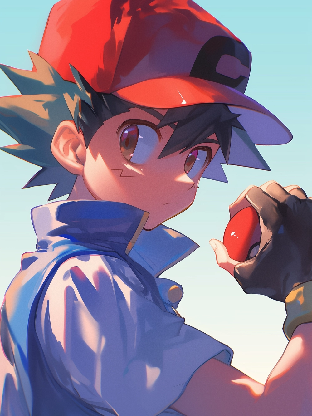 ảnh của satoshi trong pokemon 