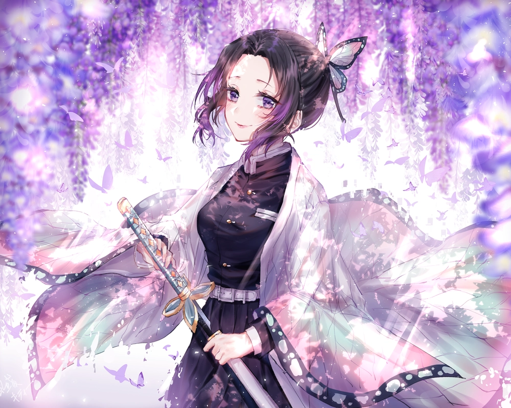 ảnh shinobu anime cute 