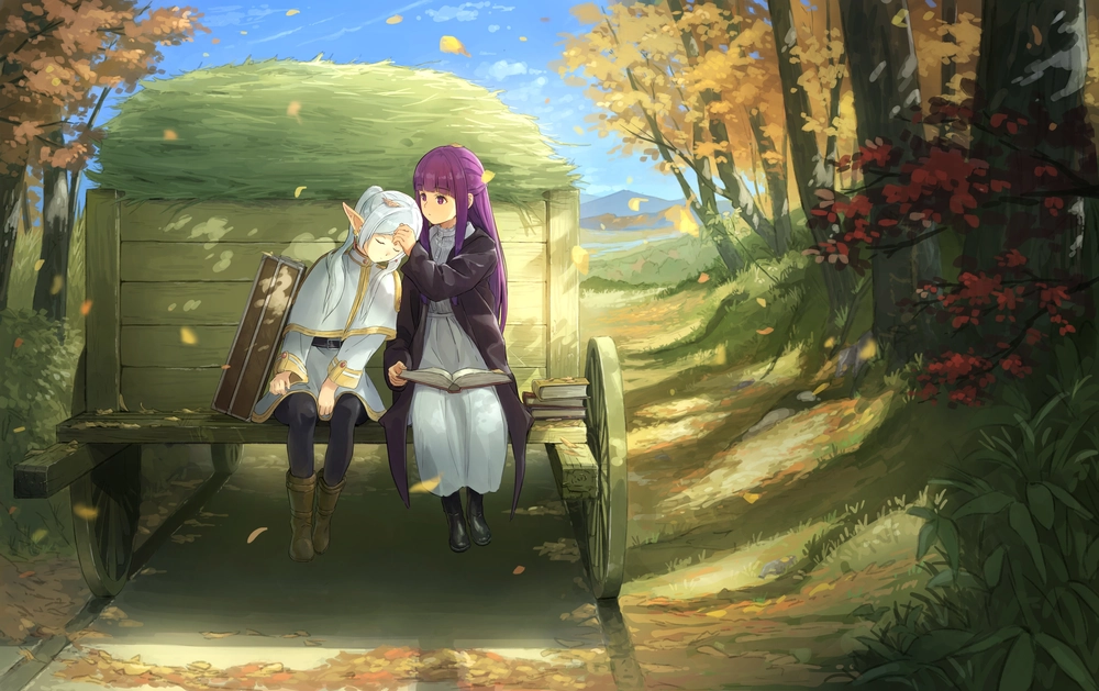 hình anime pháp sư tiễn táng frieren 