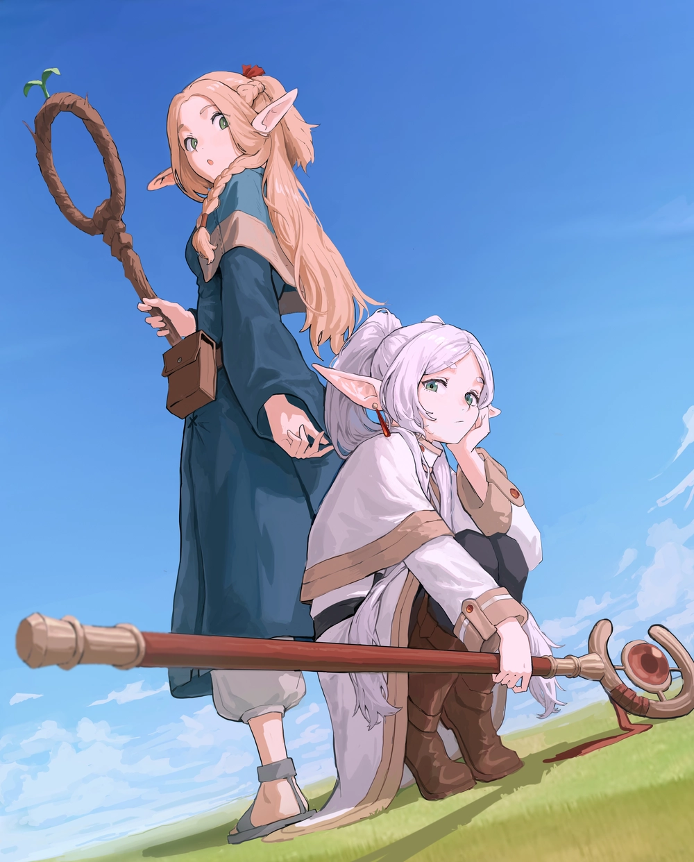 ảnh anime pháp sư tiễn táng frieren đặc sắc 