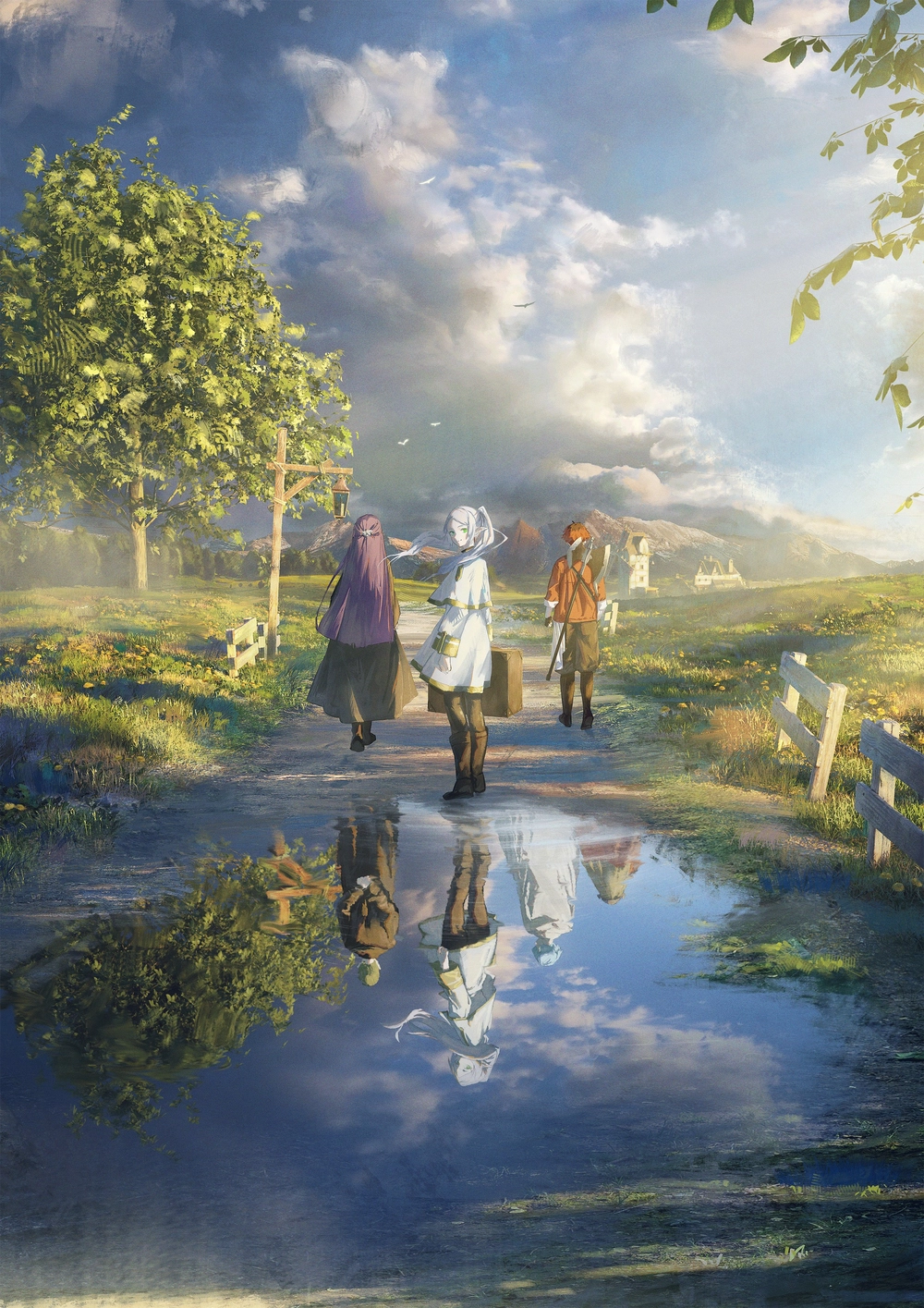 hình anime frieren pháp sư tiễn táng được yêu thích 