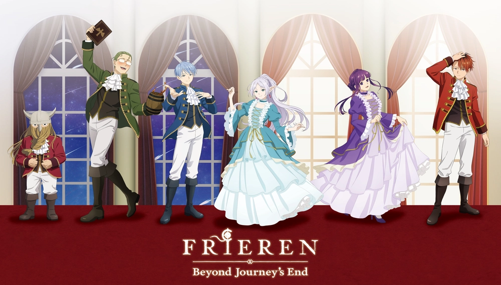 hình ảnh pháp sư tiễn táng frieren anime đẹp mắt 