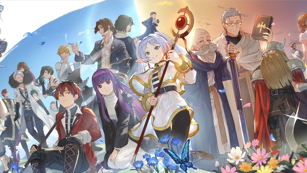 hình ảnh pháp sư tiễn táng frieren anime đẹp nhất 