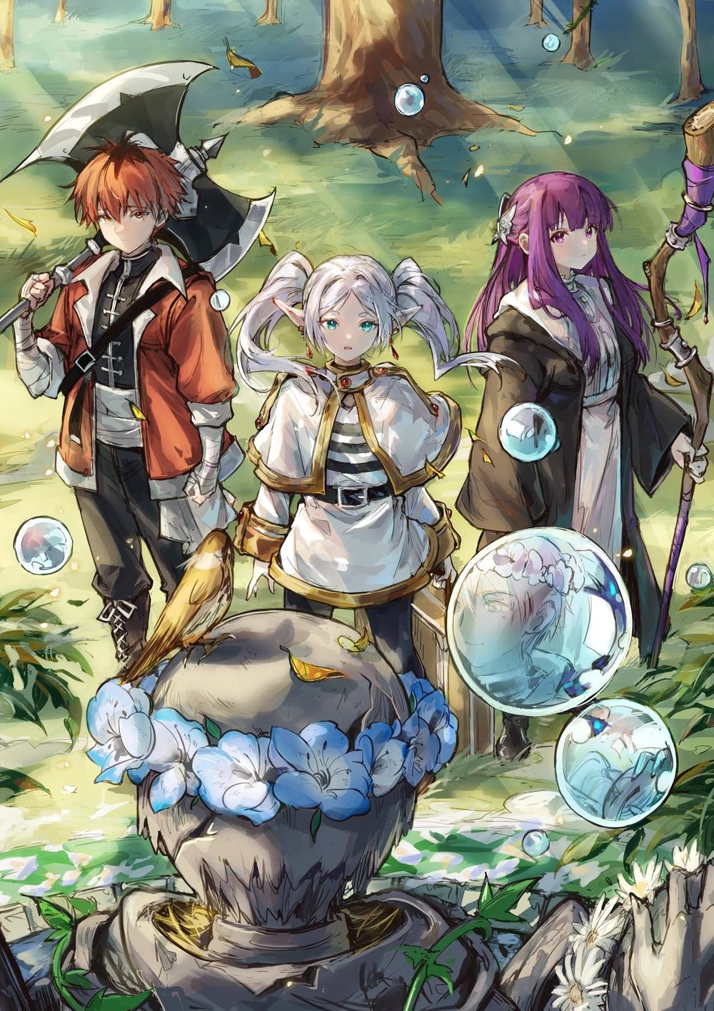 hình frieren anime nhân vật chính 