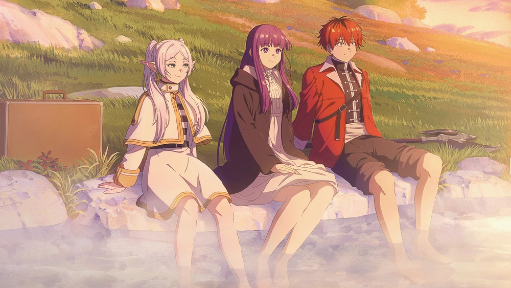 ảnh anime frieren cảm xúc 