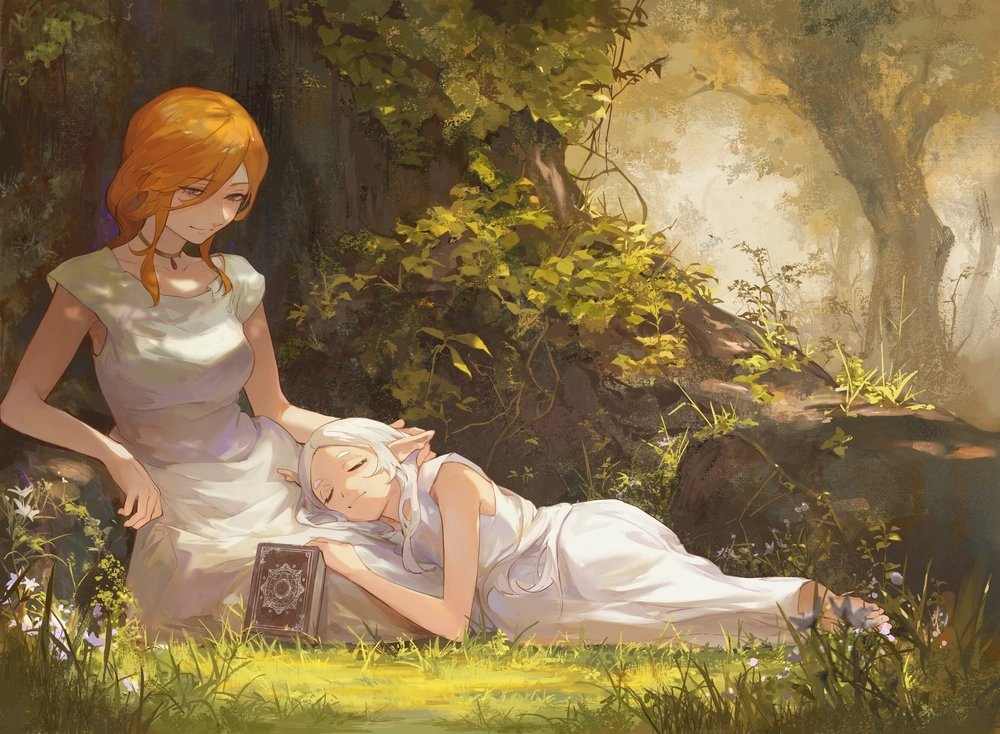 hình frieren trong anime mới 
