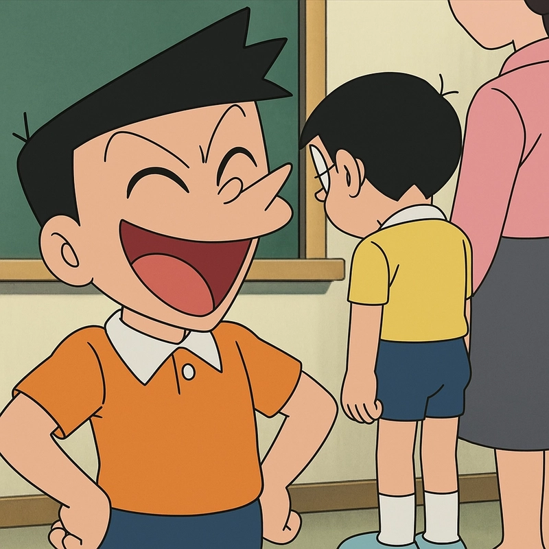 ảnh nobita và suneo dễ thương 