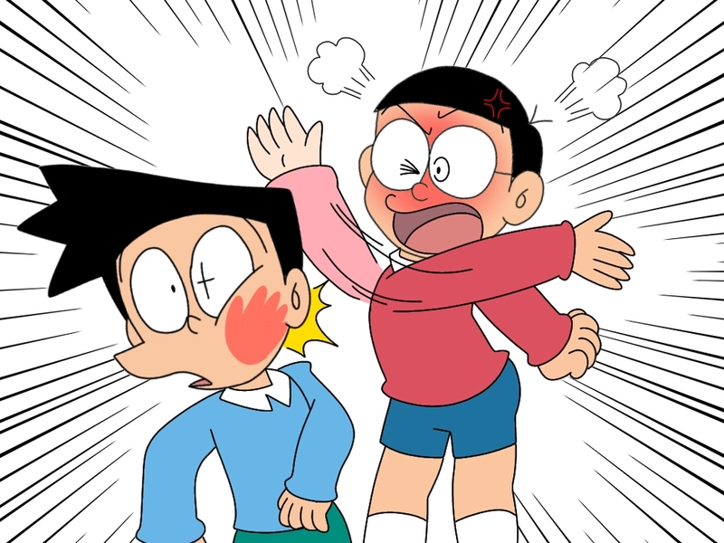 ảnh nobita và suneo đáng nhớ 