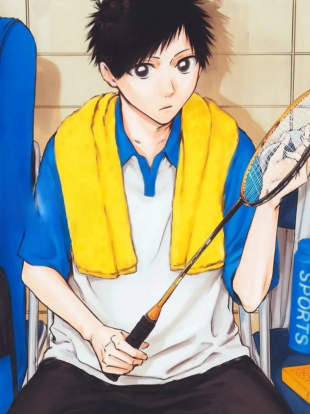 hình taiki inomata phiên bản hoạt hình màu sắc