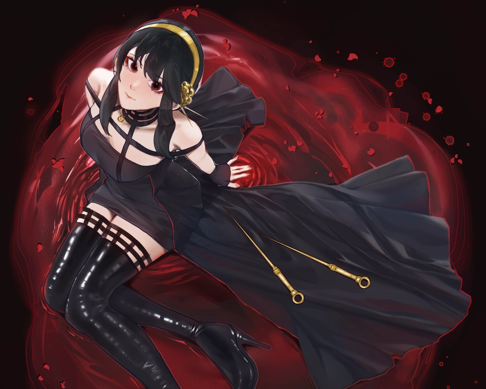 hình ảnh yor forger anime 4k 