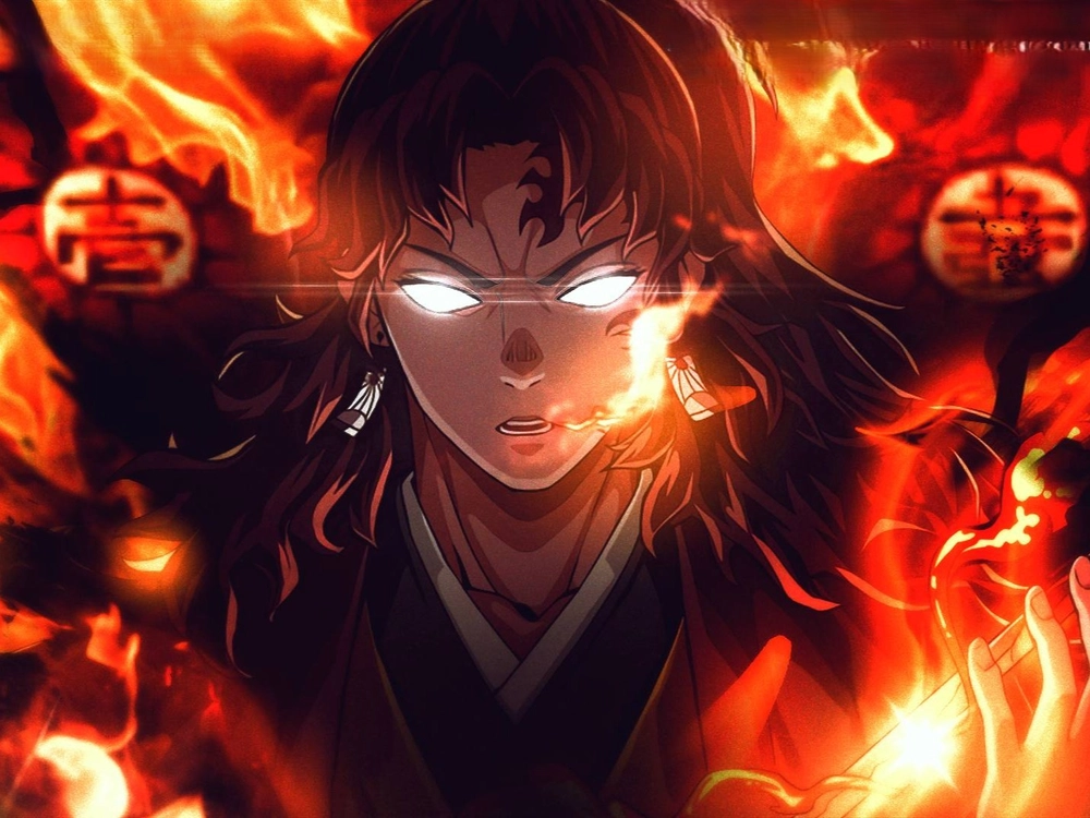 hình ảnh yoriichi trong anime kimetsu 