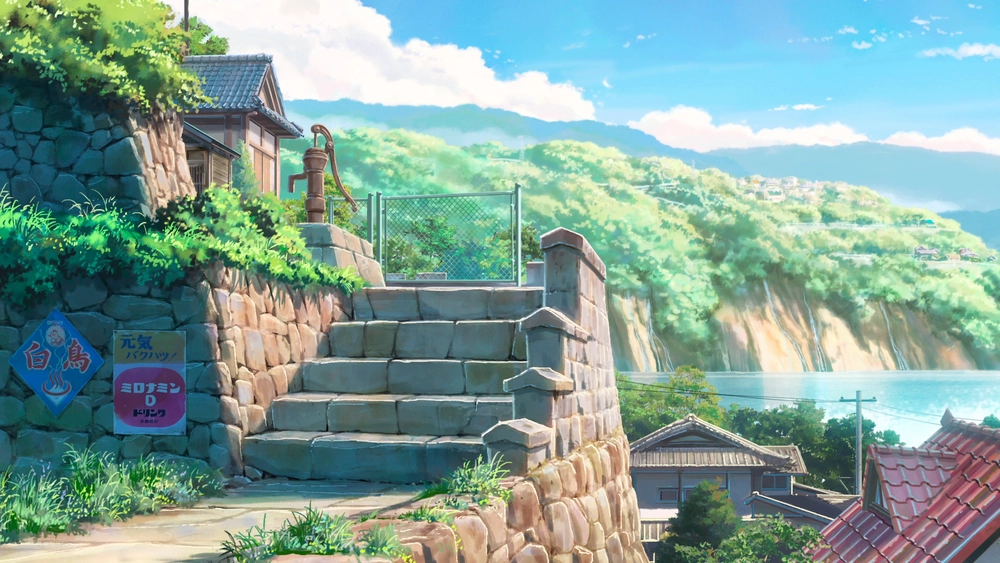 hình cảnh thành phố trong your name 