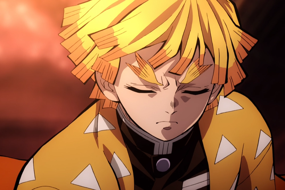 ảnh zenitsu ngủ 