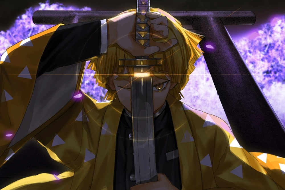 ảnh anime zenitsu siêu nét 