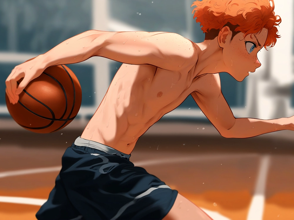 bóng rổ anime hành động 