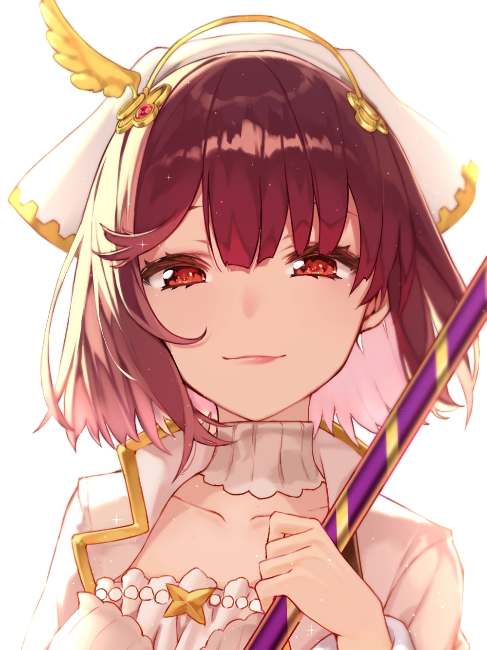 ảnh anime cô gái tóc đỏ