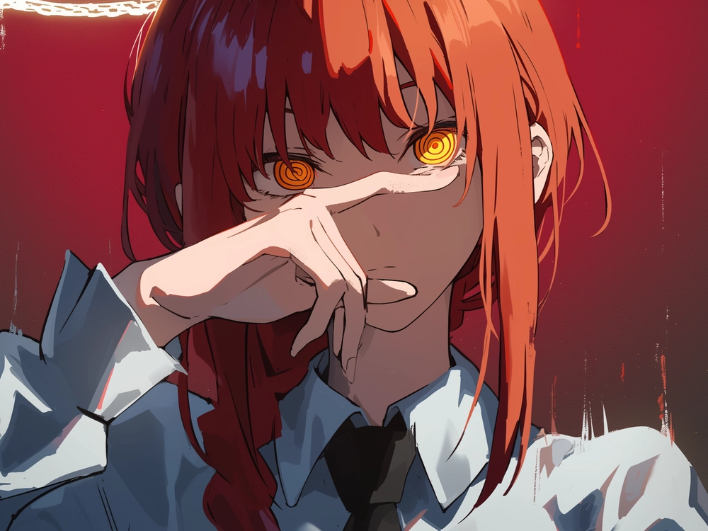 ảnh anime tóc đỏ full HD 