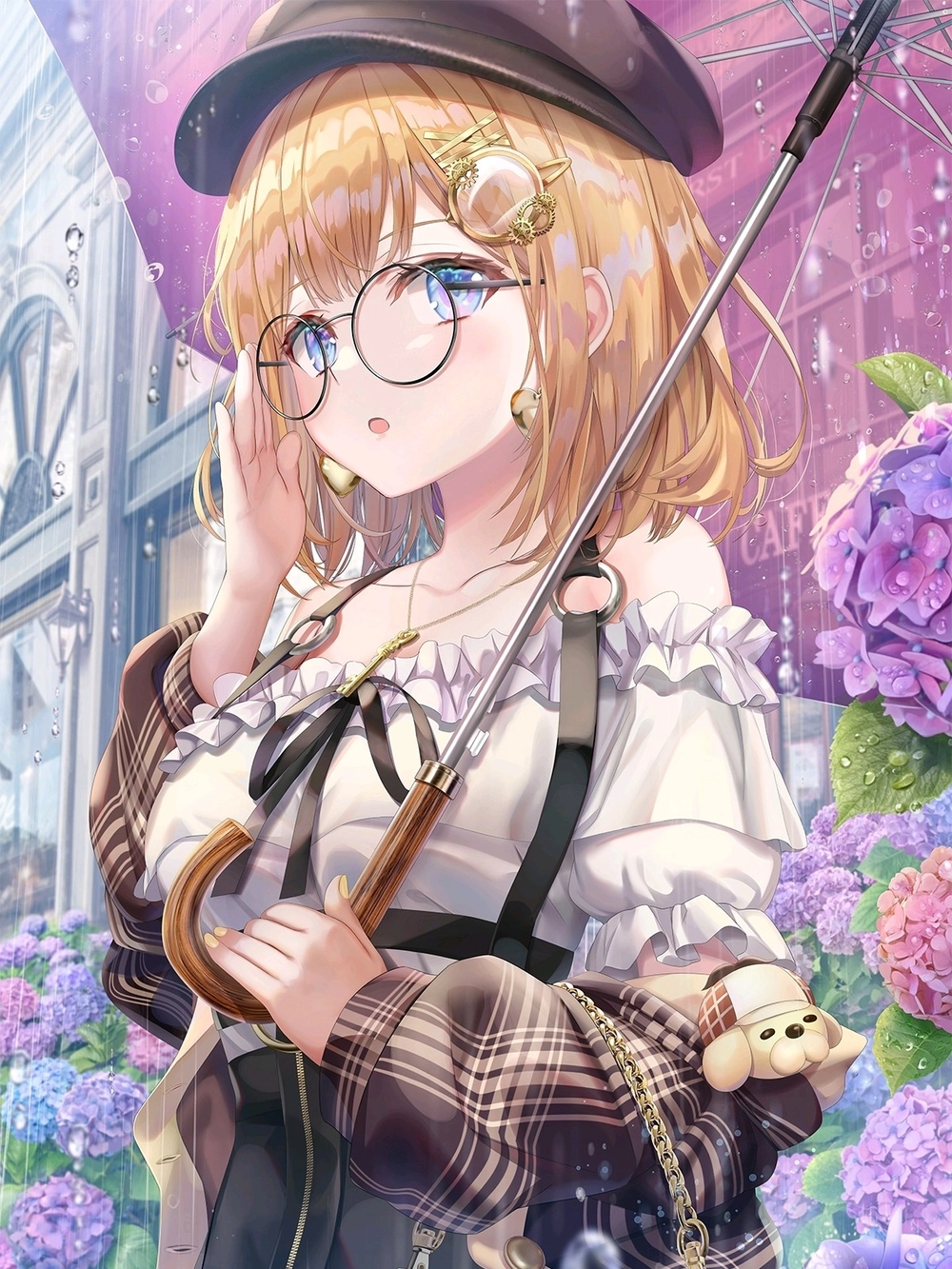 tóc vàng anime cổ điển 