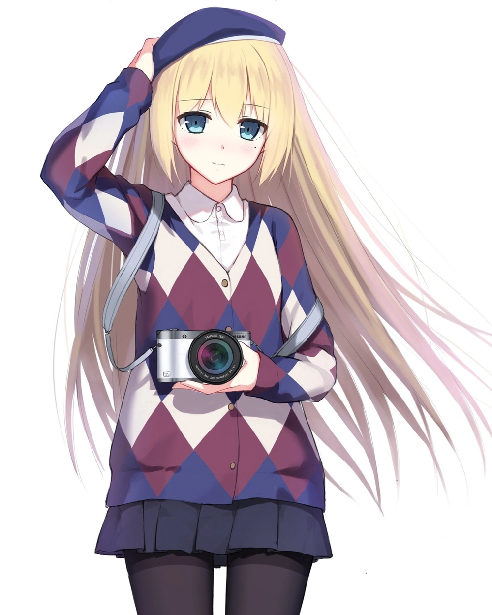 anime tóc vàng cute được yêu thích 