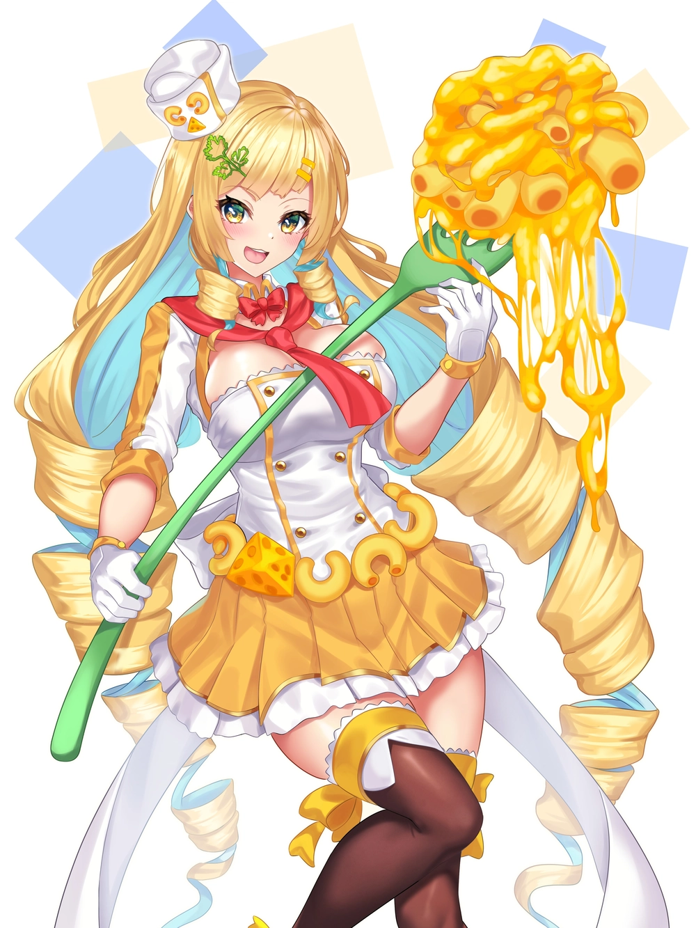 nhân vật anime tóc vàng cực phẩm 