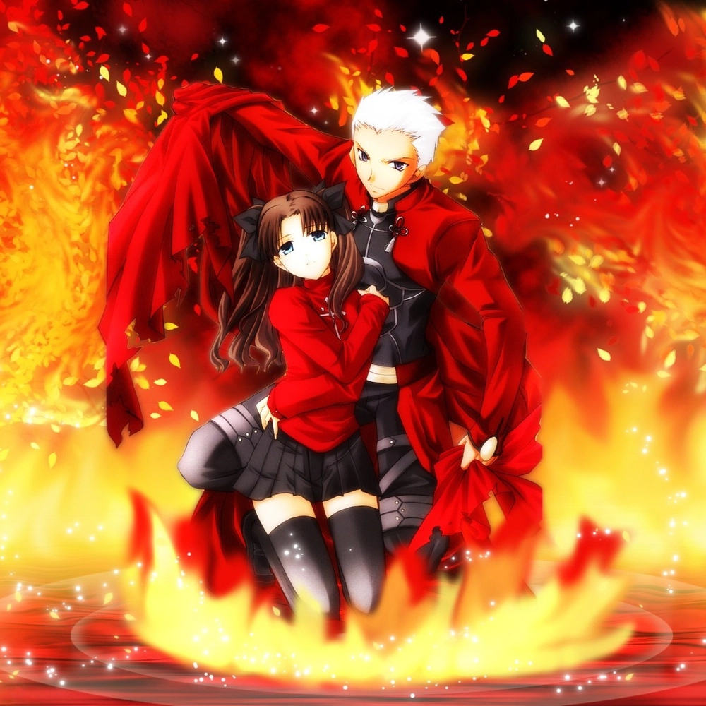 fate/stay archer bảo vệ rin 