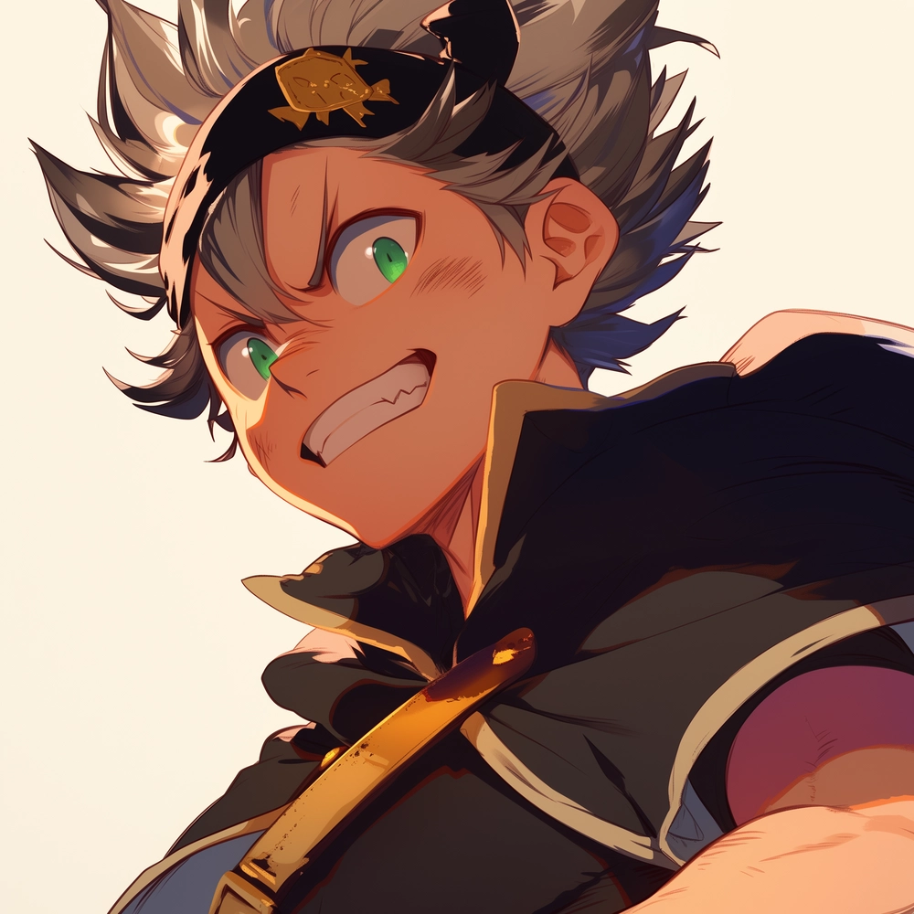 ảnh asta black clover 4k 